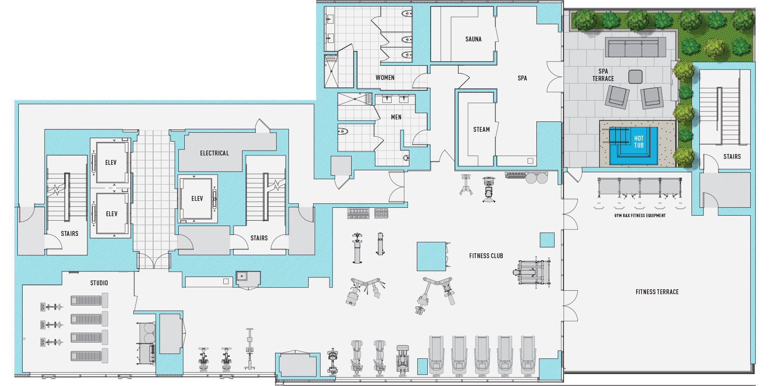 Amenity Map Floor 03